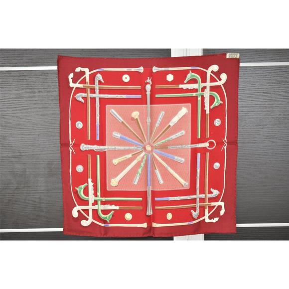 Auth Hermes Petit Carre 40 Scarf #76137H10B - Picture 11 of 15